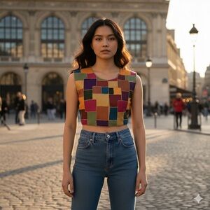 Hand Embroidery Corset / Blouse